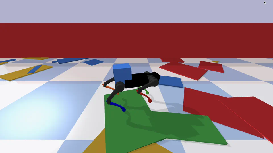 Quadruped Locomotion with Central Pattern Generators and Deep Reinforcement Learning