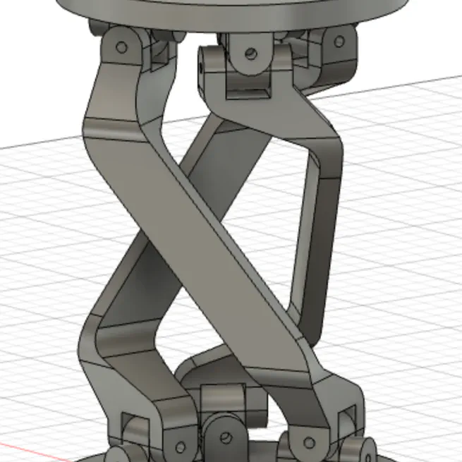 Design of an Actuated Virtual Rolling Sphere Knee Joint
